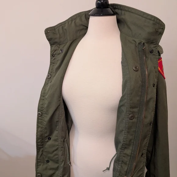 U.S. Marines Green Military Jacket Men's Size XS - Picture 11 of 13